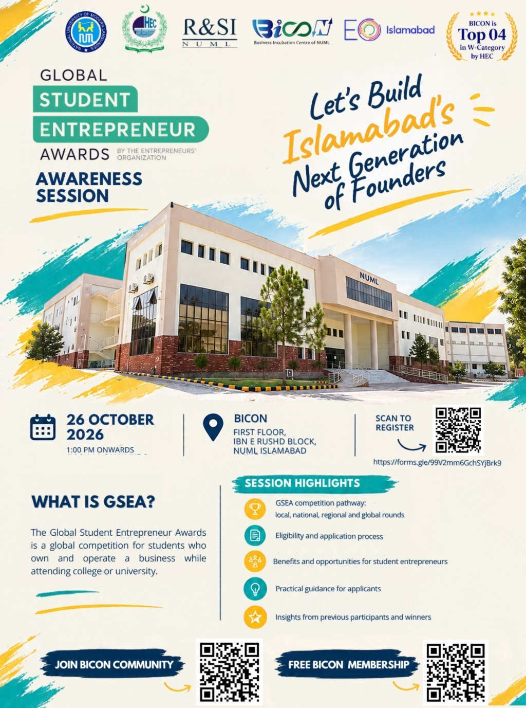 Global Student Entrepreneur Awards (GSEA) Awareness Session